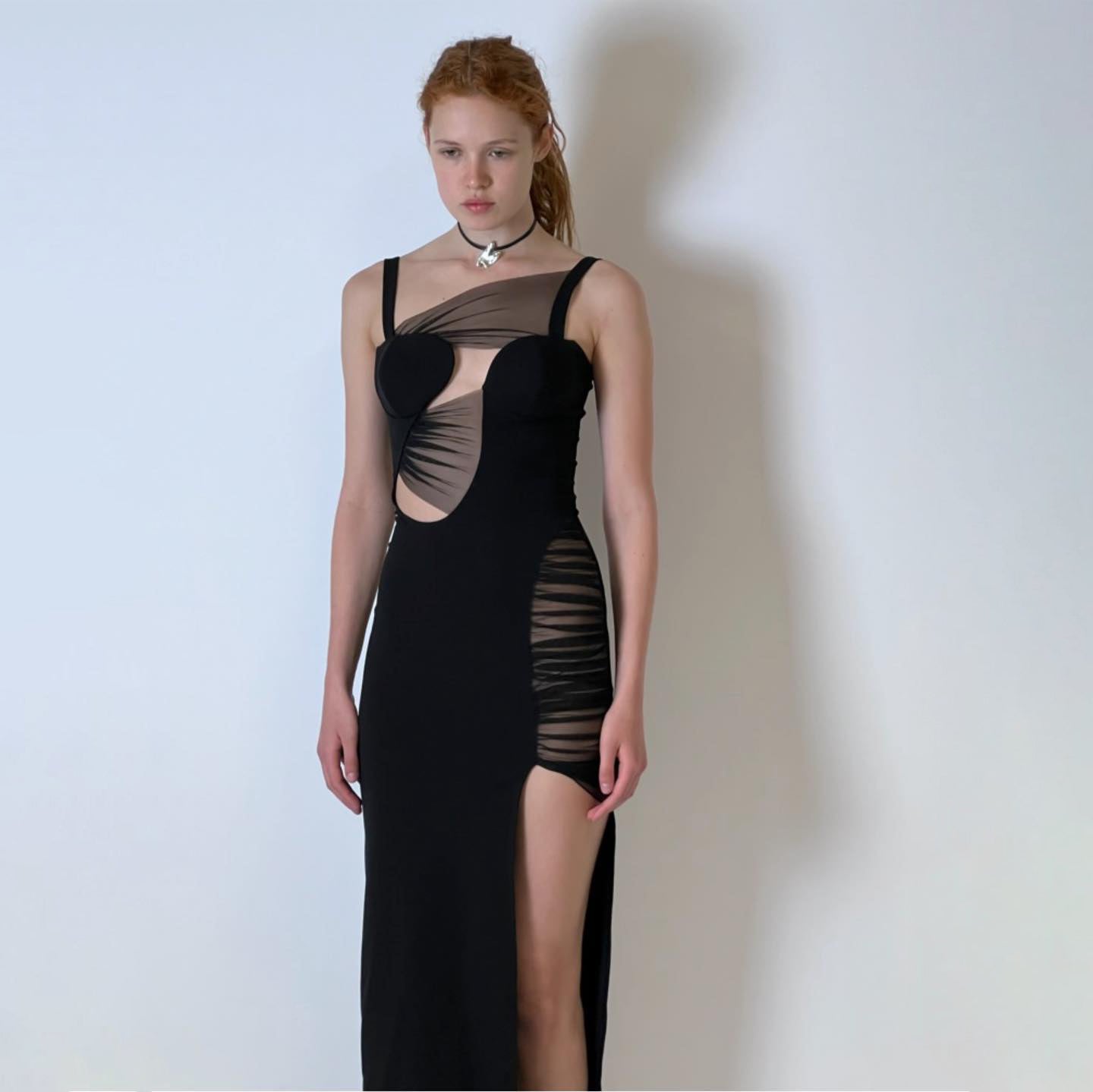 AMAYA HOLLOW OUT MAXI DRESS