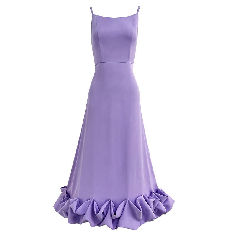 MARTHA FRILLED BOTTOM MIDI and MINI DRESS
