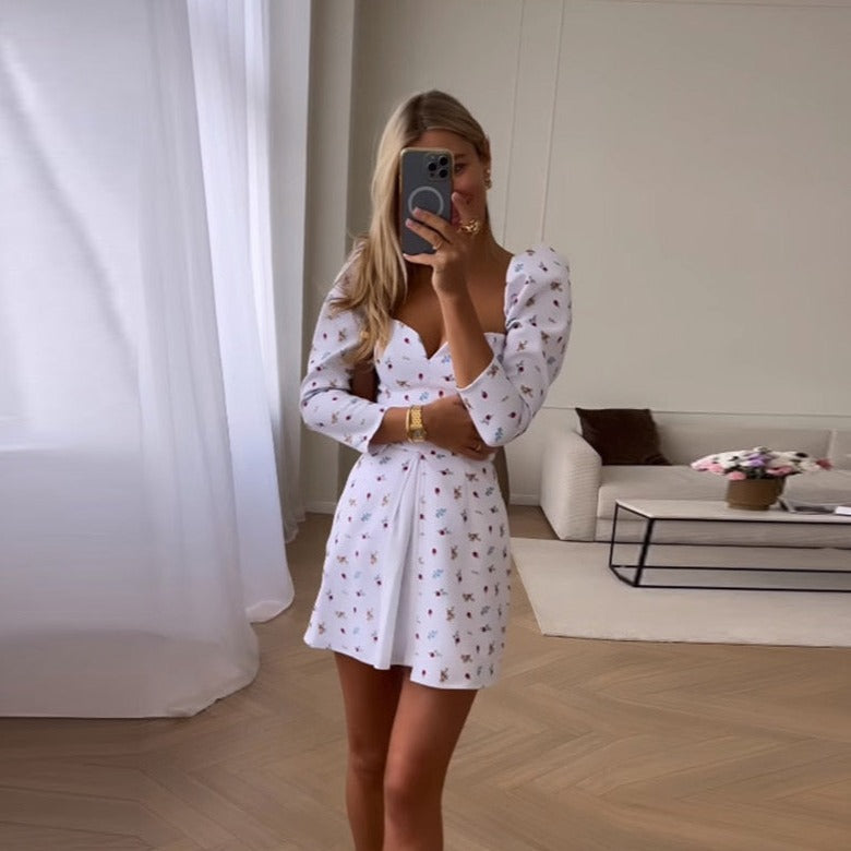 ALLYSON FRONT SLIT SLEEVELESS MIDI DRESS