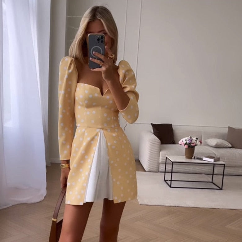 ALLYSON FRONT SLIT SLEEVELESS MIDI DRESS