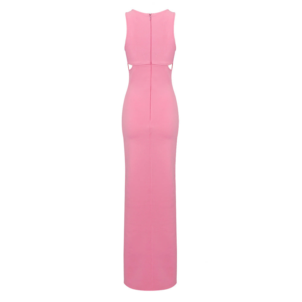 MYLAH DOUBLE SIDE SLIT MAXI DRESS