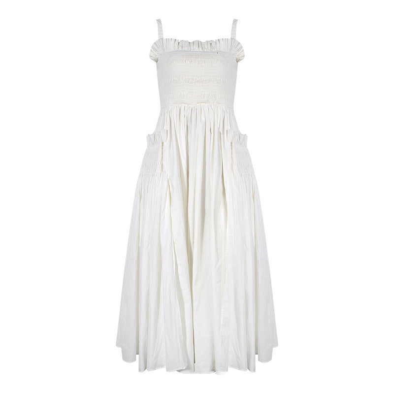 ADA PUFF BACKLESS MAXI DRESS