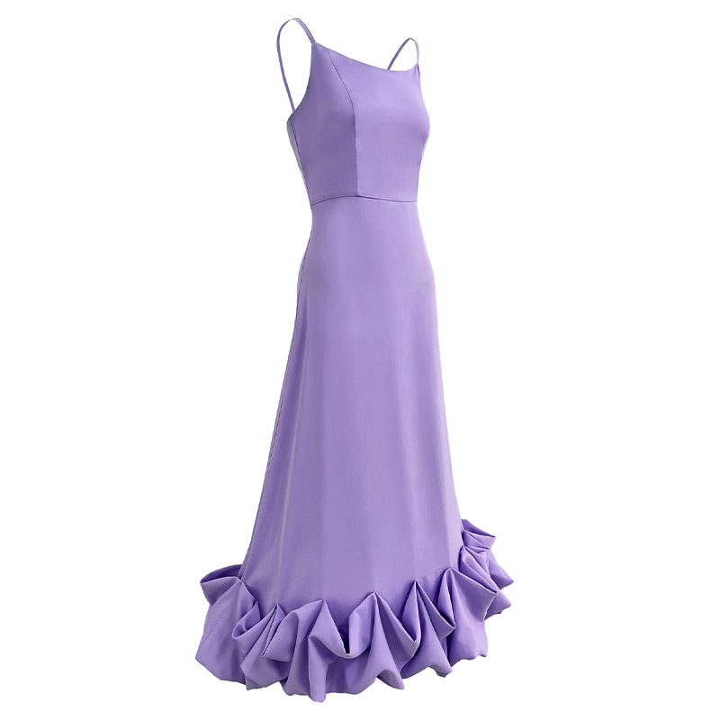 MARTHA FRILLED BOTTOM MIDI and MINI DRESS