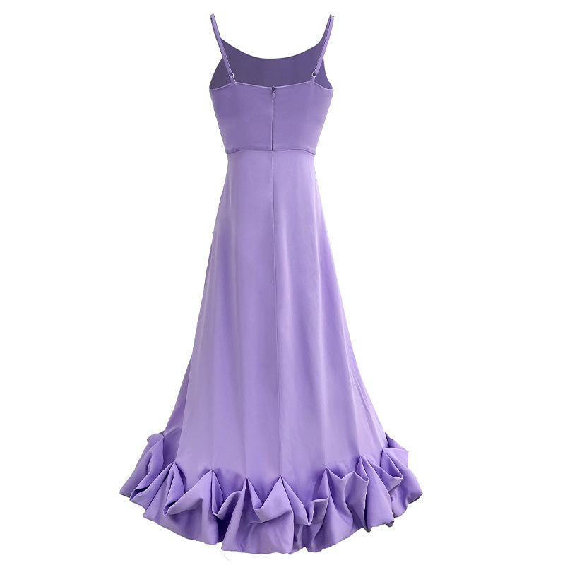 MARTHA FRILLED BOTTOM MIDI and MINI DRESS