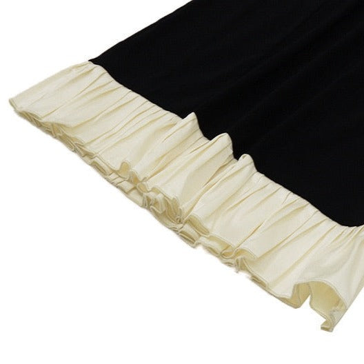 FLORENCE RUFFLE PLEATED MINI DRESS