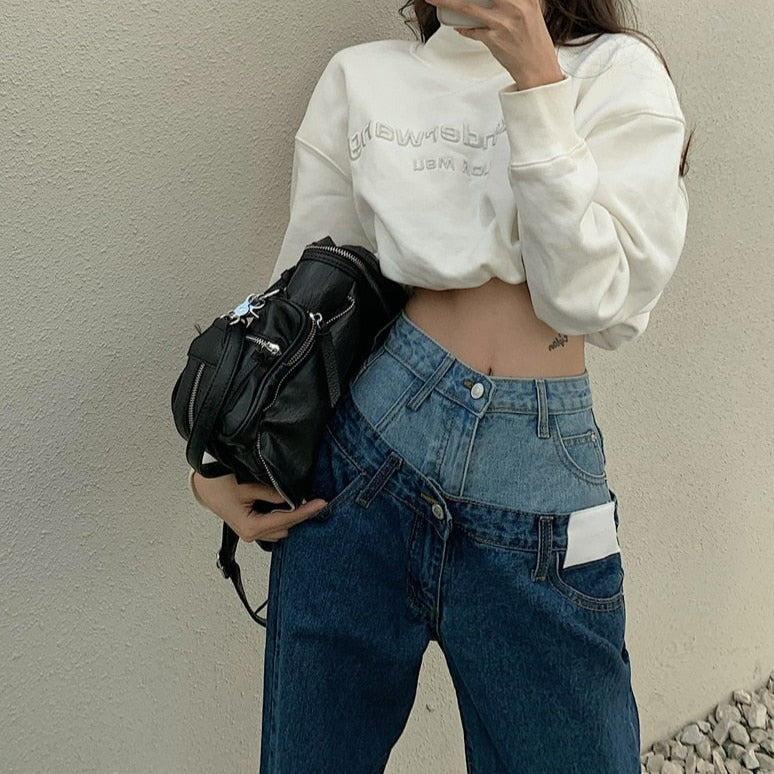 LESYA DOUBLE WAIST JEANS