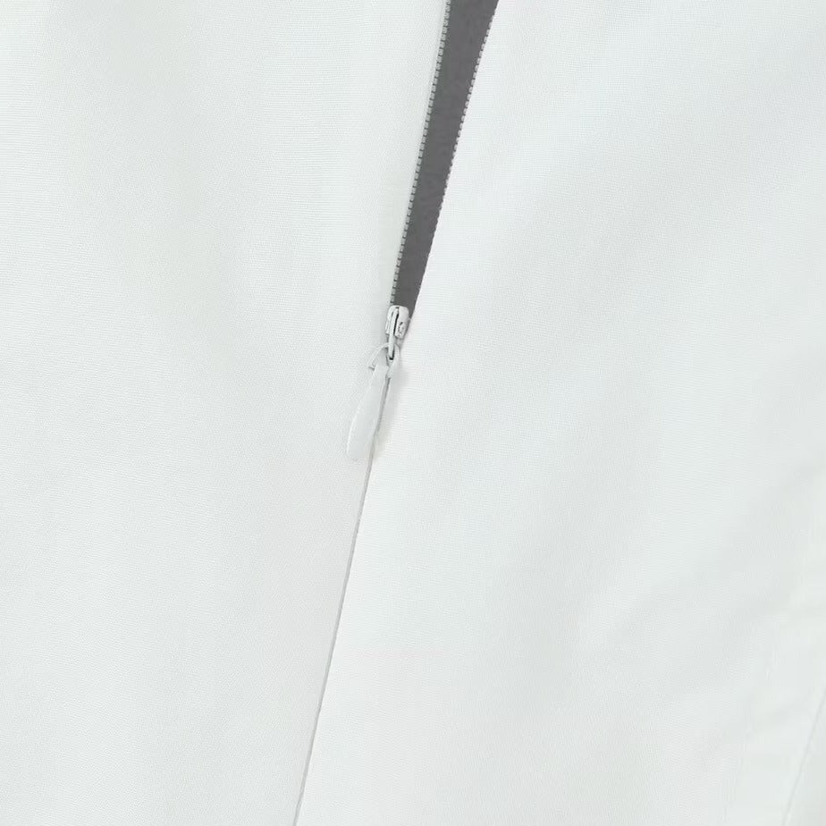 ABBY WHITE COLLAR PUFF SLEEVE MINI DRESS