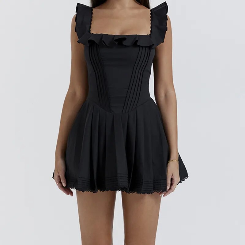 LIANA BLACK MINI DRESS