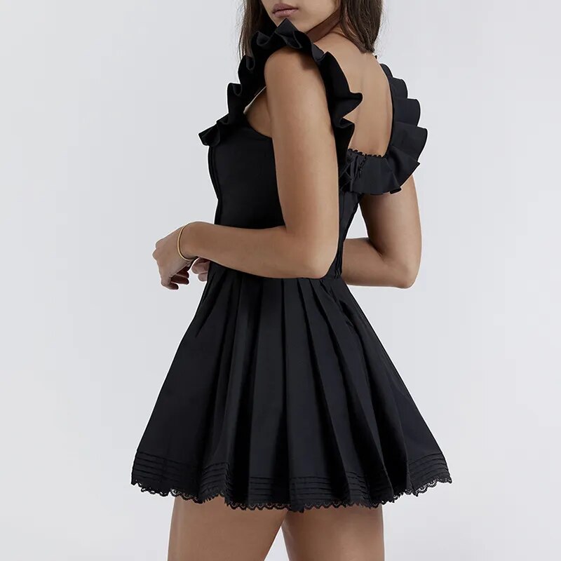 LIANA BLACK MINI DRESS