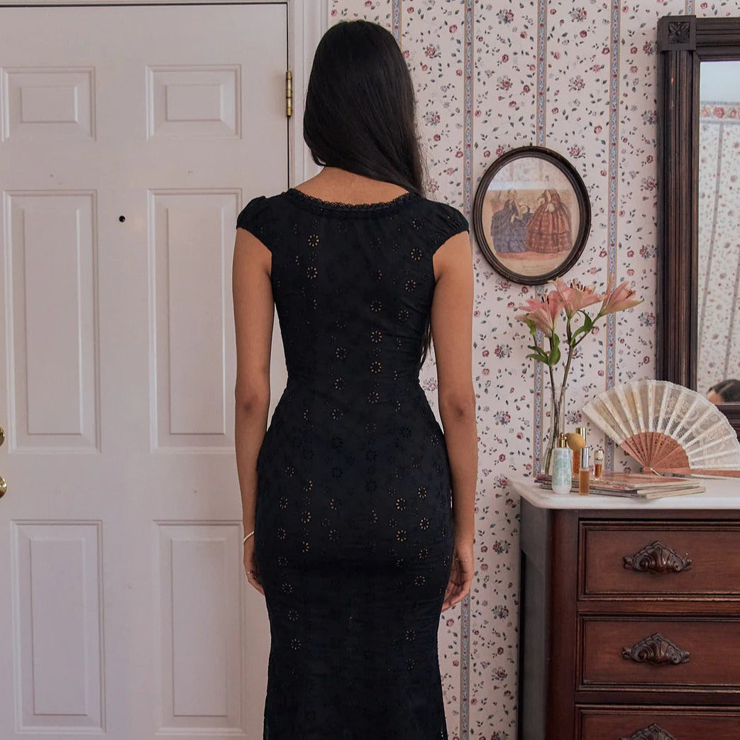 NADIE LACE UP MINI and MIDI DRESS