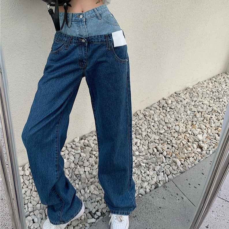 LESYA DOUBLE WAIST JEANS