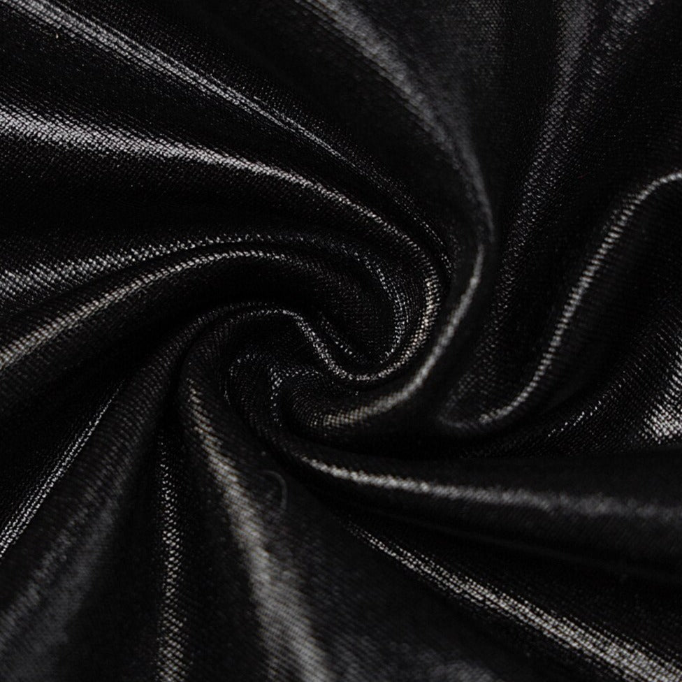 YANA PU LEATHER MINI DRESS