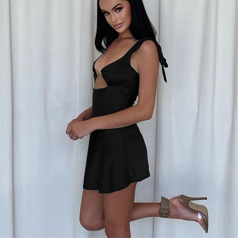 JULISSA BACKLESS MINI DRESS