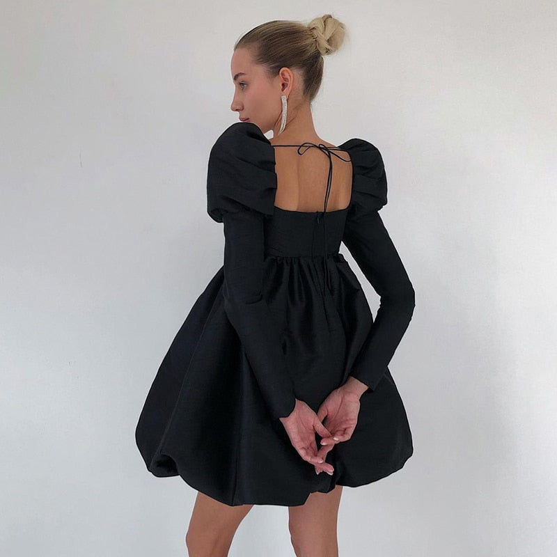 HAELEE PUFF MINI DRESS