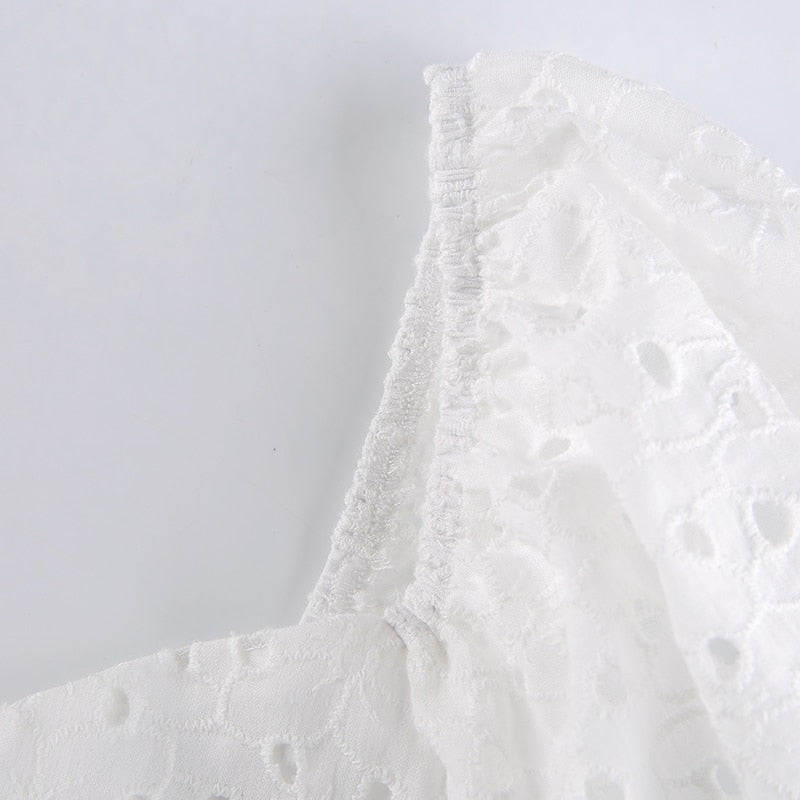 AMIYAH RUFFLES MINI DRESS