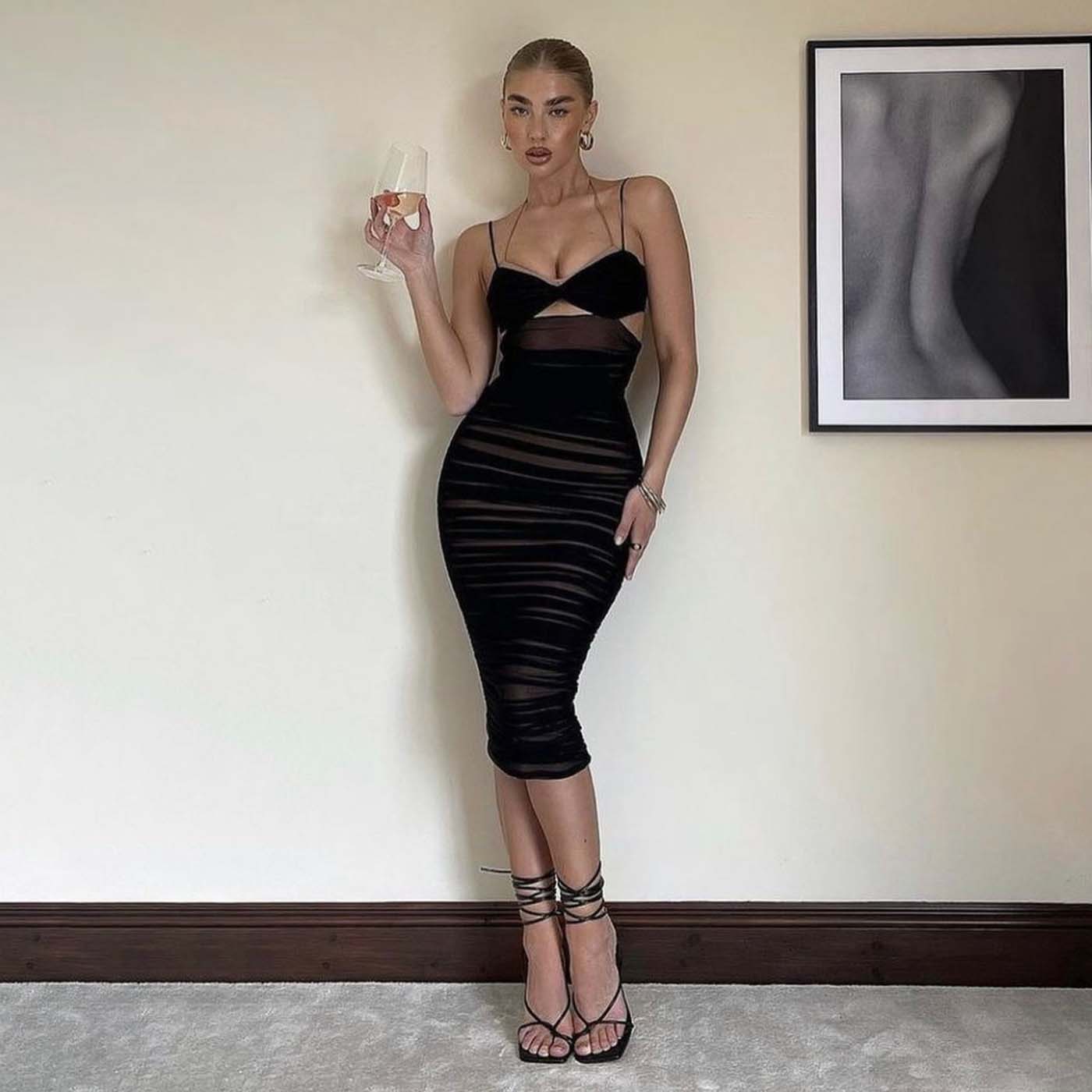 KAMARI MIDI DRESS