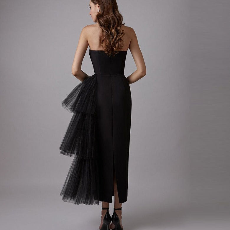 AMORA RUFFLE DRESS