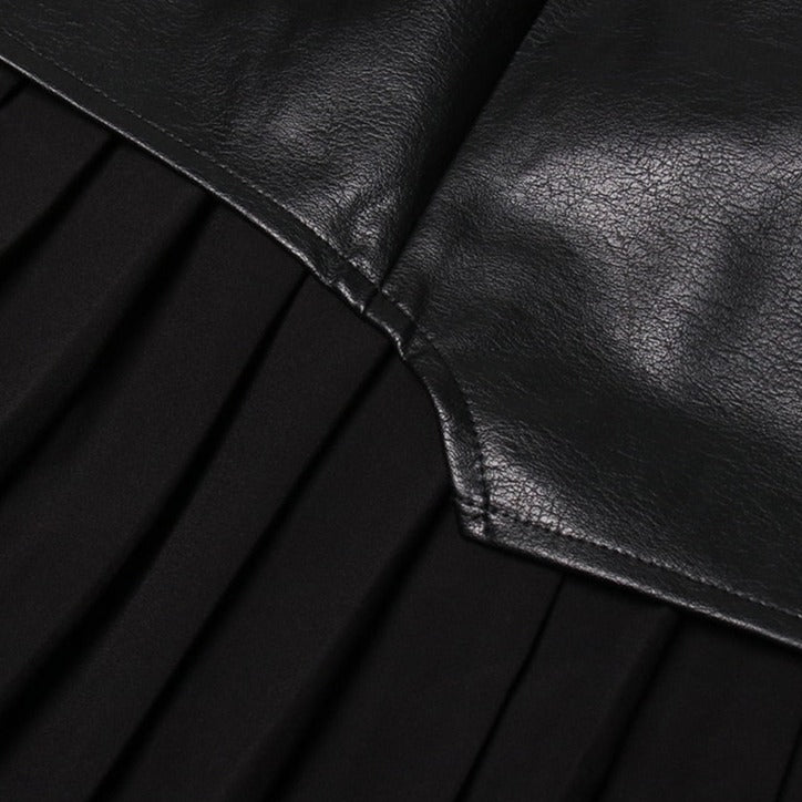 CAMILLE PLEATED MAXI SKIRT