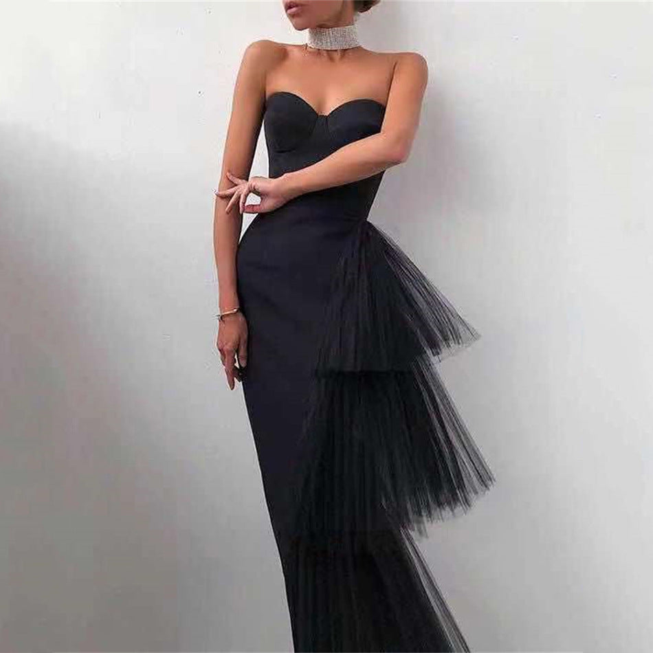 AMORA RUFFLE DRESS