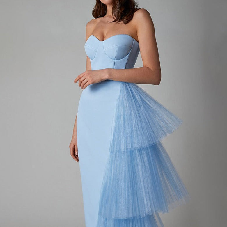 AMORA RUFFLE DRESS