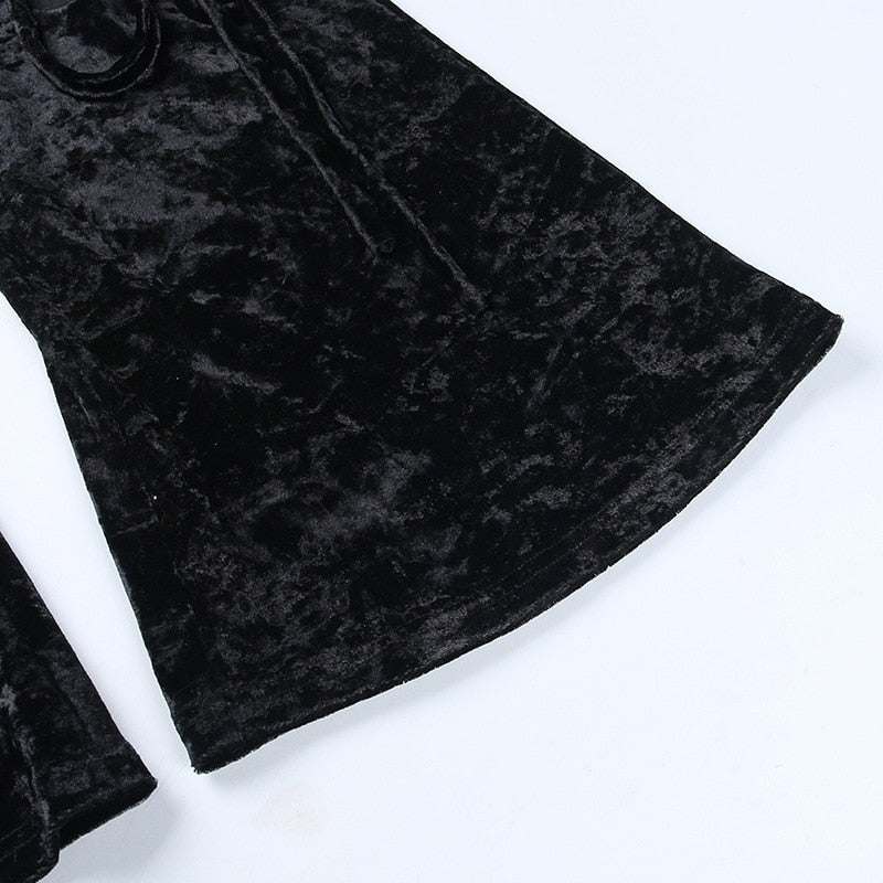 YULYA FLARE SIDE CUT OUT PANTS