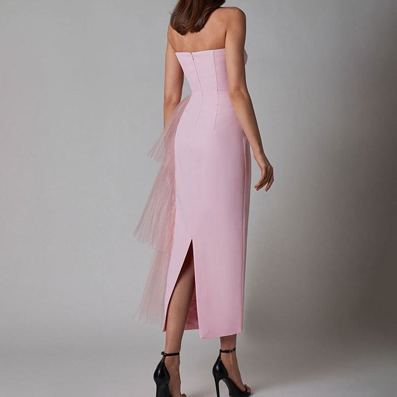 AMORA RUFFLE DRESS