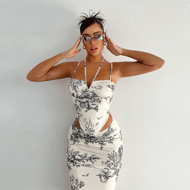 GOLDIE TOP and SKIRT 2 PIECE SET