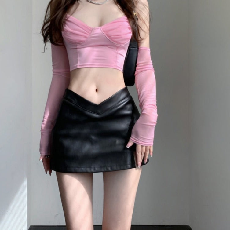 EMERALD MINI SHORTS