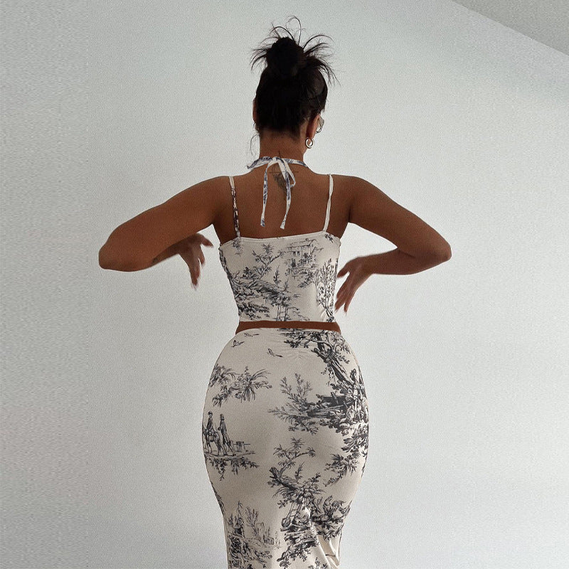 GOLDIE TOP and SKIRT 2 PIECE SET