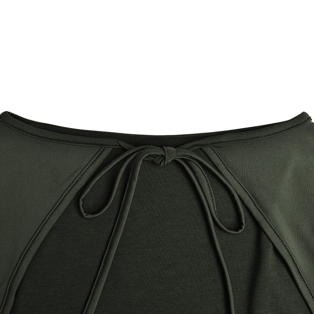 JULIE CORSET LONG SLEEVE MINI DRESS