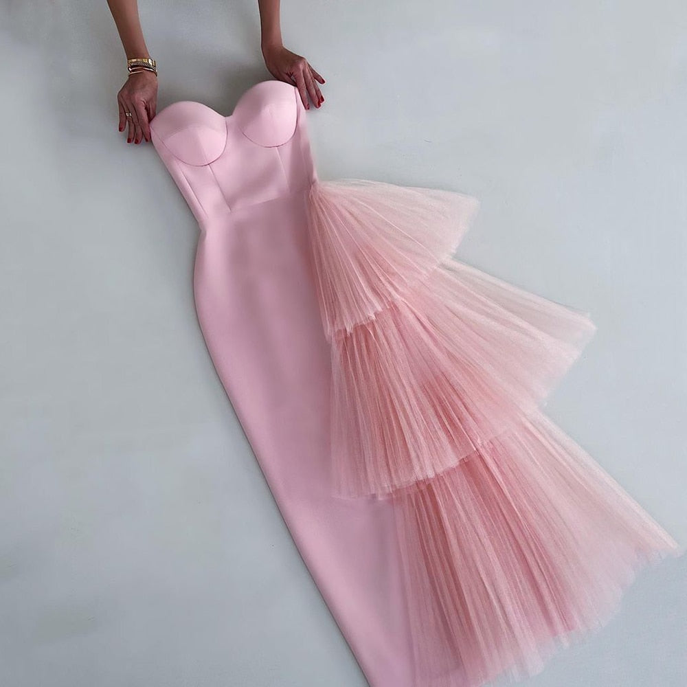 AMORA RUFFLE DRESS