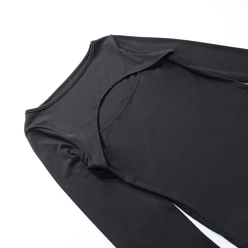 LILITH SIDE SLIT MAXI DRESS