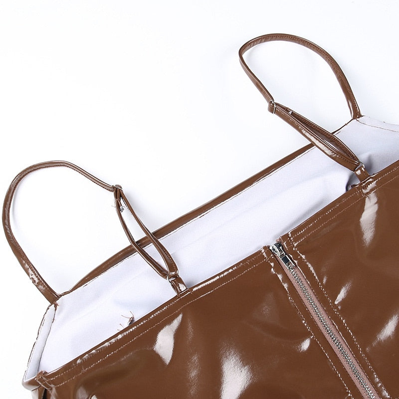 LEXI PU LEATHER CORSET