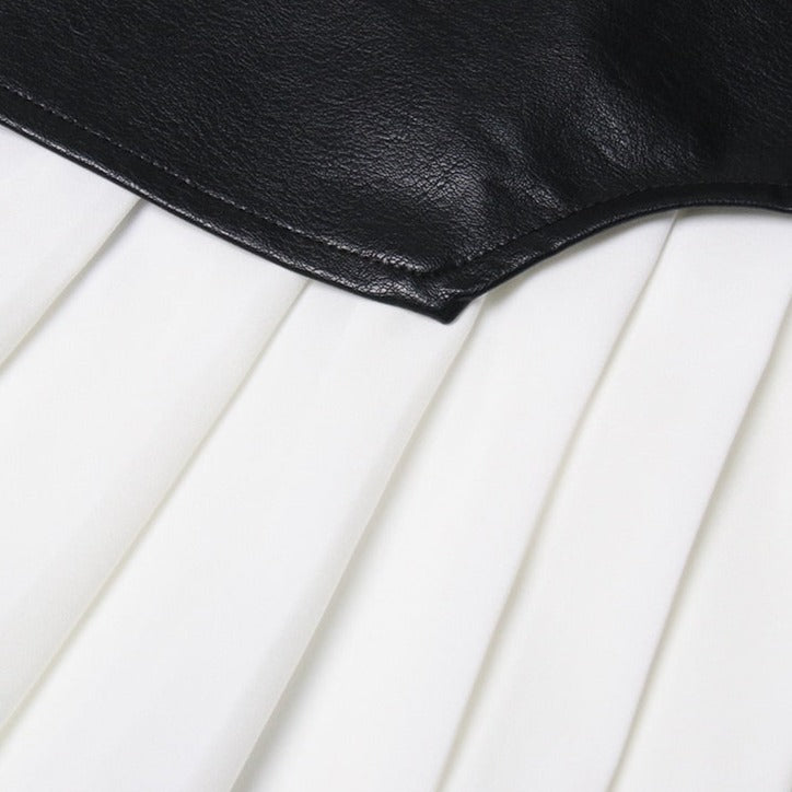 CAMILLE PLEATED MAXI SKIRT