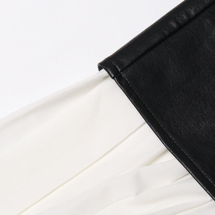 CAMILLE PLEATED MAXI SKIRT