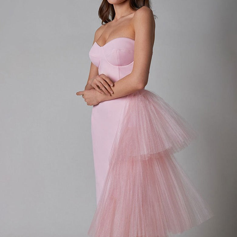 AMORA RUFFLE DRESS