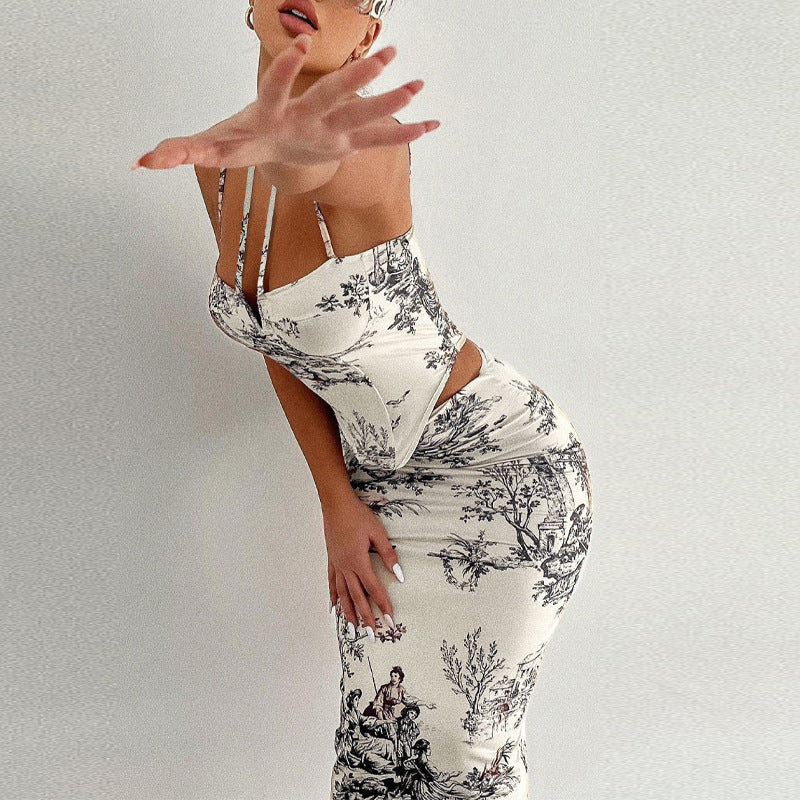 GOLDIE TOP and SKIRT 2 PIECE SET