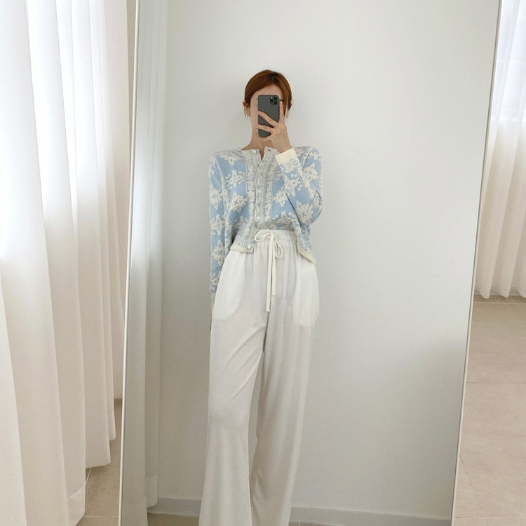 HALLIE EMBROIDERED CARDIGAN