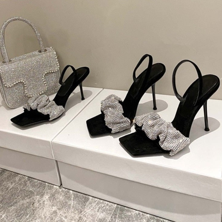 MACY MEDIUM-HIGH HEEL SANDALS