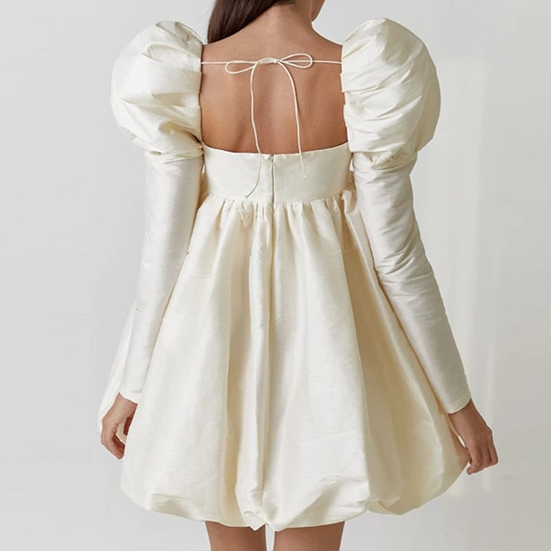 HAELEE PUFF MINI DRESS