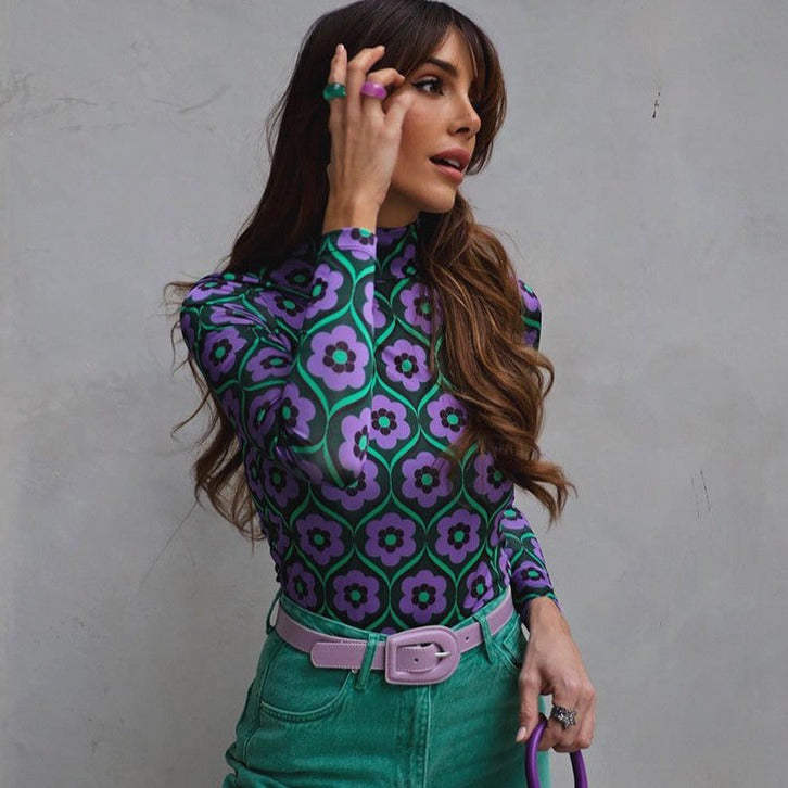 MAE PRINTED BLOUSE