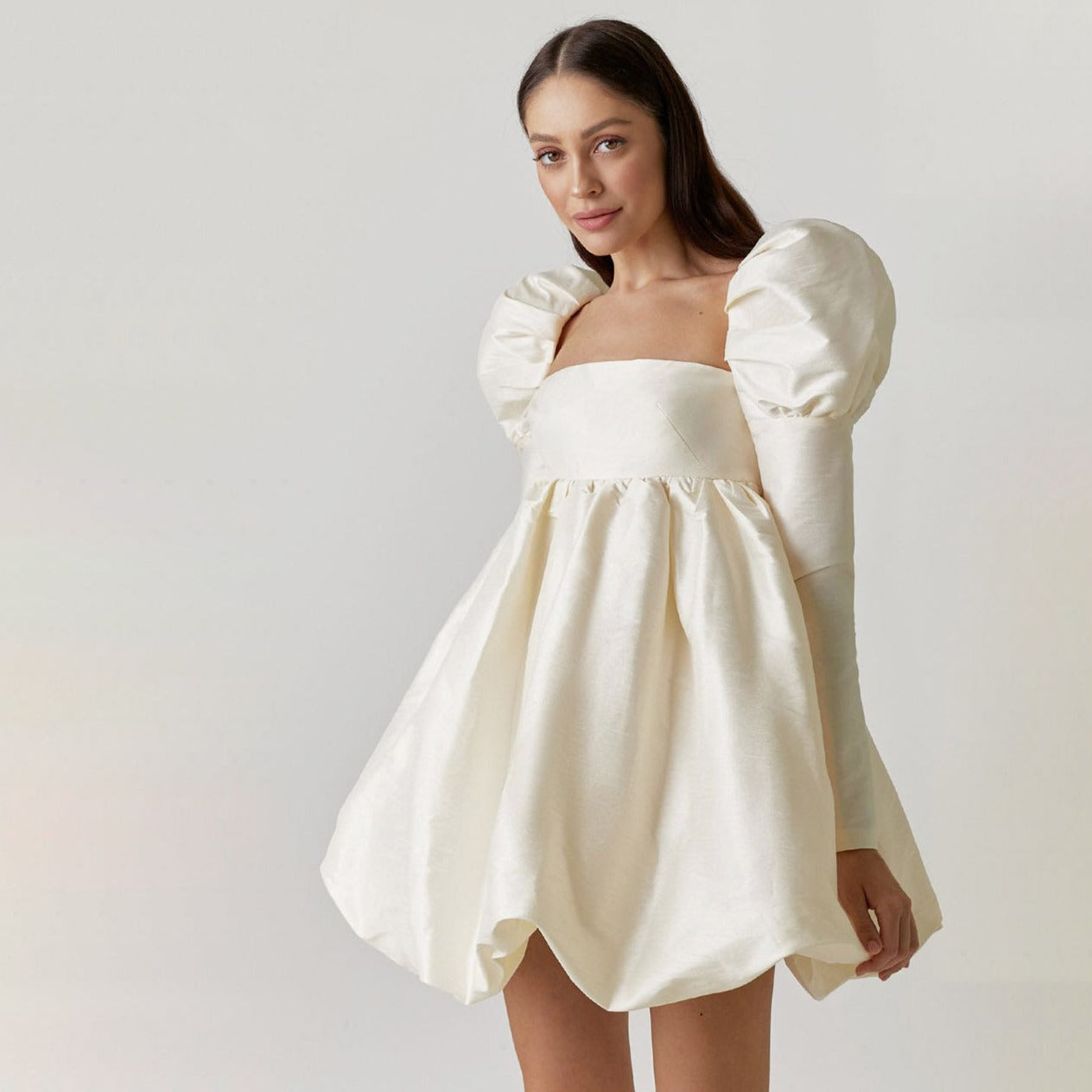 HAELEE PUFF MINI DRESS