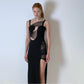 AMAYA HOLLOW OUT MAXI DRESS