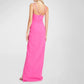 EMERSON PINK CUT OUT CRYSTALS SIDE SLIT