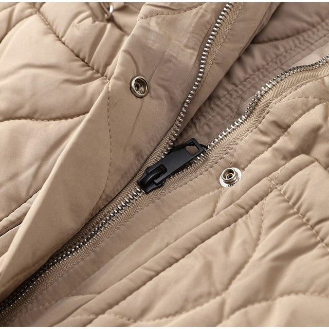 Quilted Puffer Jacket – Women’s Lightweight Winter Jacket