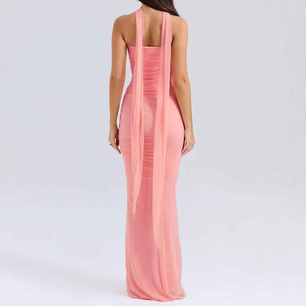 ELEGANT CORSET a MAXY SKIRT SET with SCARF