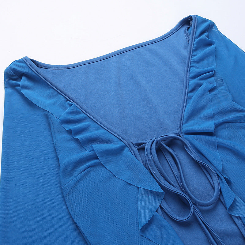 THALIA LONG SLEEVE MINI DRESS