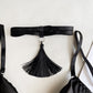 IRIS 5 PIECE LINGERIE SET with CHOKER and SKIRT