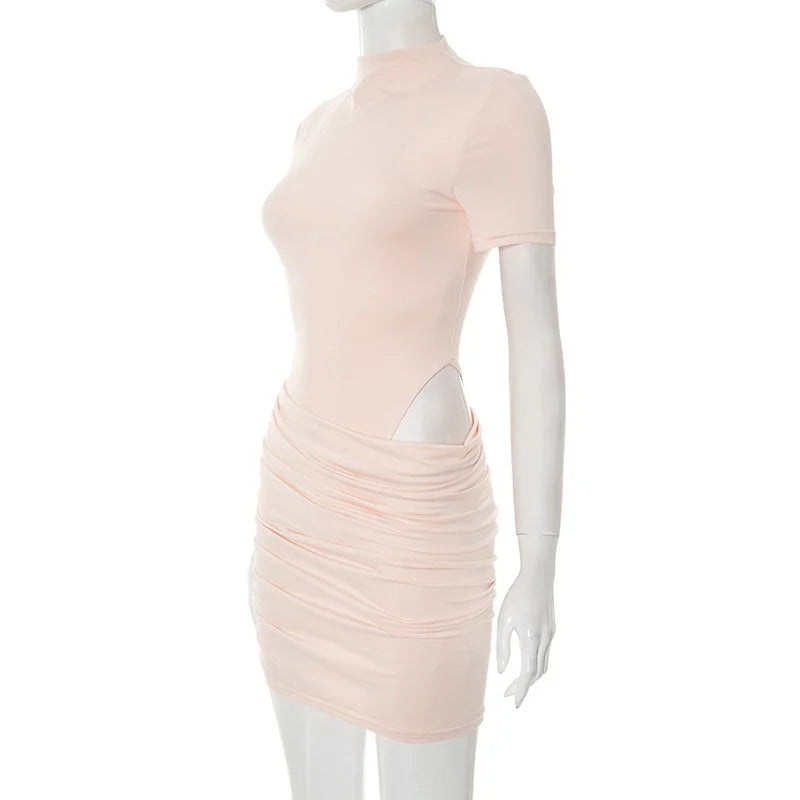 a light pink dress on a white background