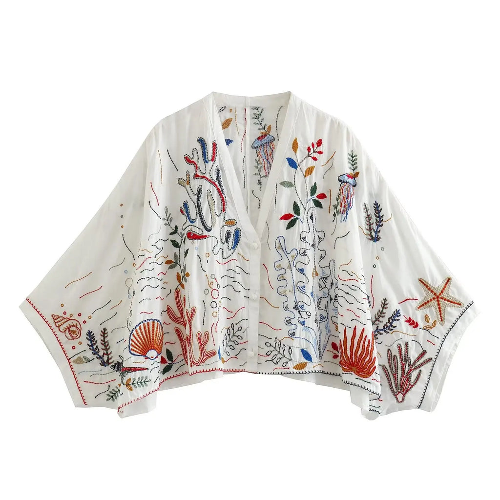 MADALINA EMBROIDERED SET